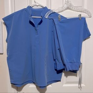 Figs Women’s Ceil Blue scrub set